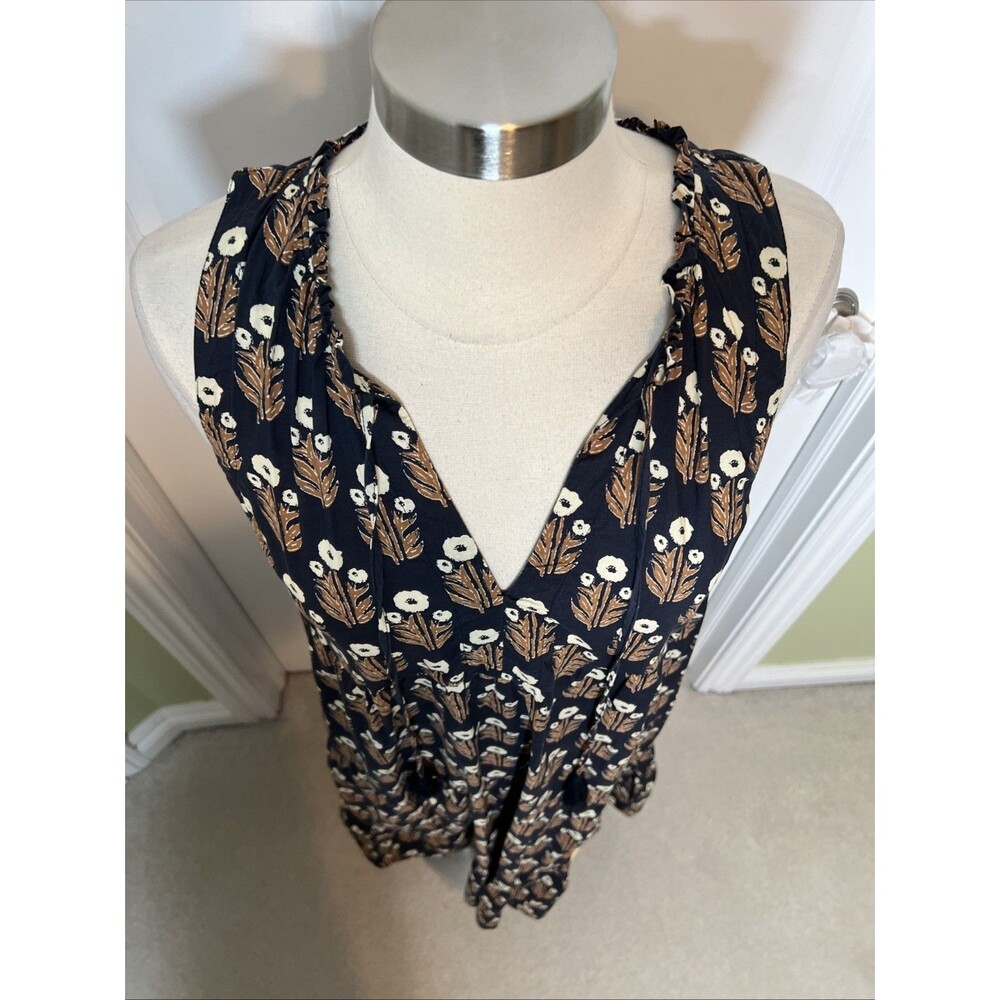 TUCKERNUCK Maxi Dress Nightly Daisy Salted Paloma Caftan Boho Peasant Women’s S - Picture 4 of 10